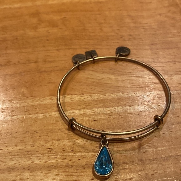 Alex and Ani Gold charity by design living water bracelet - Picture 2 of 3